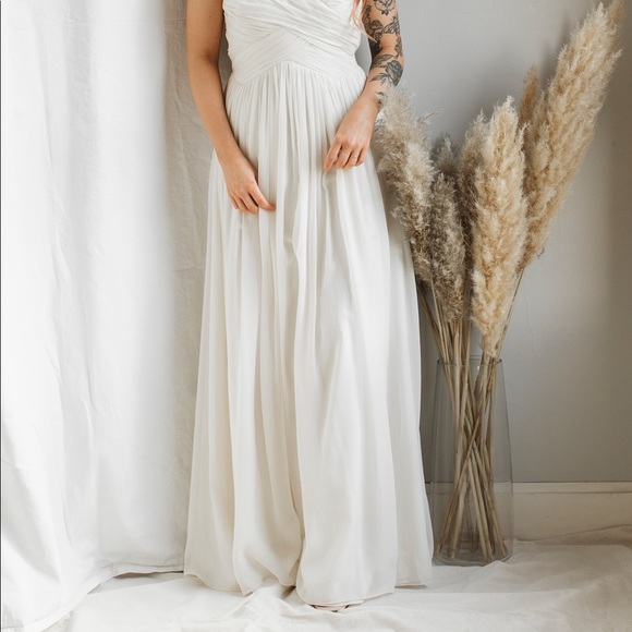 Vintage Anne Taylor Wedding Dress Gown size 2 - Picture 8 of 8